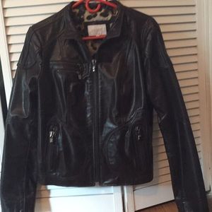 Leather jacket